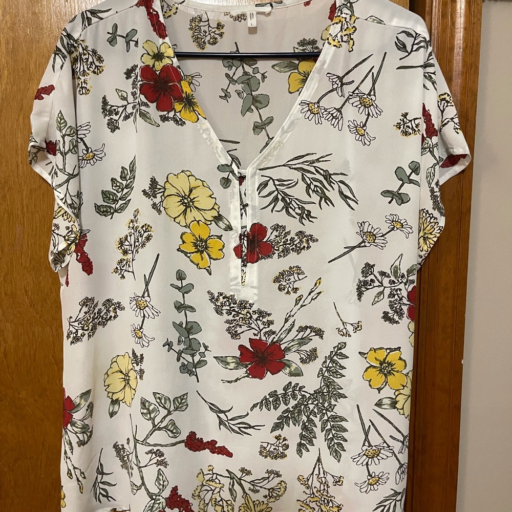 Maurices Floral Print Blouse